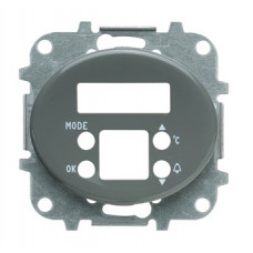 Накладка для механизма электронного будильника-термометра 8149.5, серия tacto, цвет серебряный 5549.5 PL