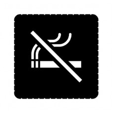 Пиктограмма информационная icelight для 2068/1х, курить запрещено 1799-0-0931
