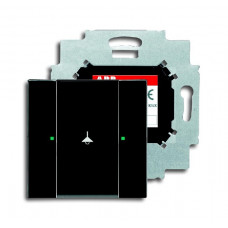 6125/01-81-500 сенсор 1-кл. с коплером в комплекте, антрацит 6115-0-0205