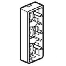 Накладная монтажная коробка для суппорта кат. № 080253, 3 х 2 модуля, вертикальный монтаж mosaic (5 шт.) legrand 80283
