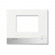 Рамка декоративная для панели smarttouch, белое глянцевое стекло, 6136/15-500