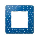Рамка 1 - местная сине-фиолетовый, звезды (1 шт.) simon