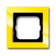 Рамка 1-постовая, серия axcent, цвет жёлтый
