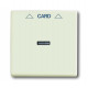 Плата центральная (накладка) для механизма карточного выключателя 2025 u, серия solo/future, цвет chalet-white