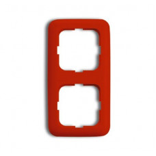 Рамка 2-п.,reflexsi,красная 1725-0-1082