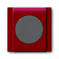 Плата центральная (накладка) для громкоговорителя 8223 u, серия impuls, цвет бордо/ежевика 8200-0-0117