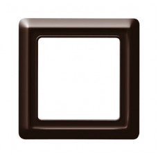 Рамка 1-постовая, серия allwetter 44, цвет коричневый 1730-0-0275