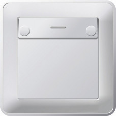 Переключатель карточный с индикацией сп (220в,16а) белый w59 |20шт| VS616-051-18