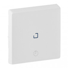 Лицевая панель для выключателя с выдержкой времени 2 - канального, белая, valena life (1 шт.) legrand 755210