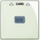 Плата центральная (накладка) для механизма карточного выключателя 2025 u chalet-white basic 55