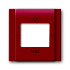Плата центральная (накладка) для механизма цифрого fm-радио 8215 u, серия impuls, цвет бордо/ежевика 8200-0-0114
