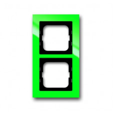Рамка 2-постовая, серия axcent, цвет зелёный 1754-0-4338