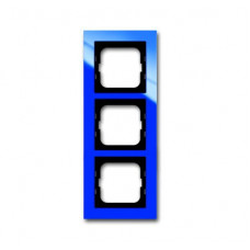 Рамка 3-постовая, серия axcent, цвет синий 1754-0-4345