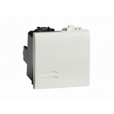 Выключатель типа « кнопка », 2 модуля, белый (10 шт.) dkc 76022B