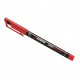 Ручка шариковая перманентная 0.4 мм красный (5 шт.) dkc