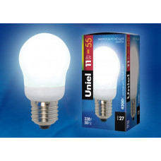 Лампа энергосберегающая (клл) esl-g45-11/4000/e27 uniel%s 5246