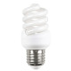 Лампа энергосберегающая спираль кэл-fs е27 9вт 4000к т2 (60шт) иэкs