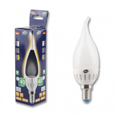 Лампа светодиодная led fc37 е14 5вт 420лм, 2700k, теплый свет, свеча на ветру rev ritter пан электрикs 32276 4