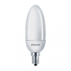 Лампа энергосберегающая (клл) soft es 8w/ww 220-240v e14 philips%s 871016340526100