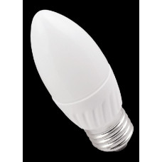 Лампа светодиодная led eco c35 свеча 5вт 230в 4000к e27 ieks LLE-C35-5-230-40-E27