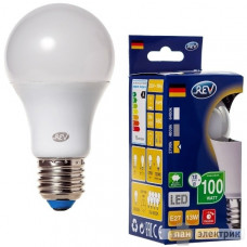 Лампа светодиодная led a60 е27 13вт 1100лм, premium (dimmable), 27000k, теплый свет, диммируемая rev ritter пан электрик 32381 5
