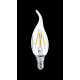Лампа светодиодная led-свеча на ветру-premium 5вт 160-260в е14 4000к 450лм прозрачная asd