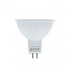 Лампа светодиодная led fll-mr16 6вт 2700к gu5.3 ekf FLL-MR16-6-230-2.7K-GU5.3