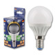 Лампа светодиодная led g45 е14 5вт 420лм, 2700k, теплый свет rev ritter пан электрик
