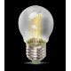 Лампа светодиодная led-шар-premium 5вт 160-260в е27 4000к 450лм прозрачная asd