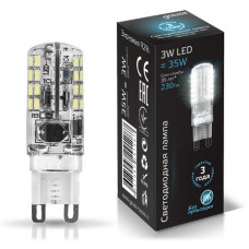 Лампа светодиодная led g9 ac185-265v 3w 4100k капсульная 1/20/200 gauss 107709203