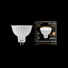 Лампа светодиодная led mr16 gu5.3 5вт 12v 2700k 1/10/100 gauss 201505105