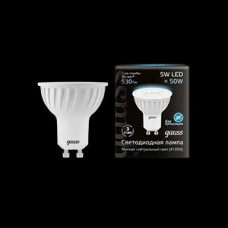 Лампа светодиодная led mr16 gu10 5вт 4100k 1/10/100 gauss 101506205
