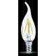 Лампа светодиодная led-свеча на ветру-premium 5вт 160-260в е14 3000к 450лм прозрачная asd