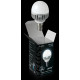 Лампа светодиодная led 5вт (60вт) e14 4100k шар, металл gauss%s