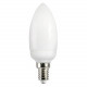 Лампа энергосберегающая свеча кэлр-c е14 9вт 2700к ecolights