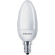 Лампа энергосберегающая (клл) softone candle 5w/ww 220-240v e14 philips%s