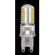 Лампа светодиодная pled-g9/bl2 5вт 2700k 300лм 220в/50hz jazzway