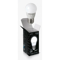 Лампа светодиодная led 3вт (40вт) e27 4100k шар, керамика gauss%s EB105302203