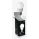 Лампа светодиодная led 3вт (40вт) e27 4100k шар, керамика gauss%s