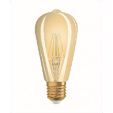 Лампа светодиодная classic m3 glass 1906ledisond 7w/824 230vfilgde27fs1osram 4052899972360