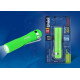 Фонарь uniel серии стандарт «simple s-ld045-b green light — debut», пластиковый корпус, 0,5 watt led, — блистер, 1хаа н/к, цвет зеленый
