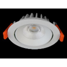 Светильник настенно-потолочный встраиваемый trade lum std ind spot led adjust 8w/4000k 230v ip44 4058075000186