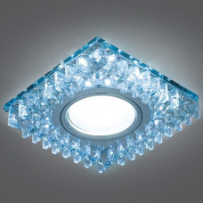 Светильник gauss backlight bl030 квадрат. кристал/хром, gu5.3, led 4100k 1/40 BL030
