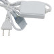 Провод электрический для подключения rbg светодиодных лент uls-5050 ucx-q220 sp4/b67-rgb white 1 sticker сетевого напряжения к сети 220в. 7х14мм.