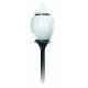 Светильник жту-06-70-006 для уличного декоротивного освещения 70вт е27 ip43 тип лампы днат лотос (матовый) galads