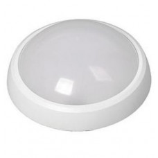 Светильник дпо 1801 белый круг пластик led 12x1вт ip54 иэкs LDPO1-1801-12-1-K01