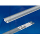 Врезной профиль для светодиодной ленты, ufe-a01 silver 200 polybag анодированный алюминий. длина 200 см. тм uniel.