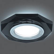 Светильник gauss backlight bl056 восемь гран. графит/хром, gu5.3, led 4100k 1/40 BL056