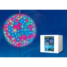 Фигура светодиодная «шар с цветами сакуры», 300 светодиодов, uld-h2727-300/dta rgb ip20 sakura ball диаметр 27 см, -rgb, ip20 9577