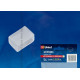 Изолирующий зажим (заглушка) ucw-k14 clear 5 polybag для светодиодной ленты 5050 14-16 мм, цвет прозрачный, 5 штук в пакете